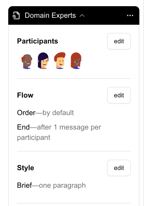 Structured Collaboration